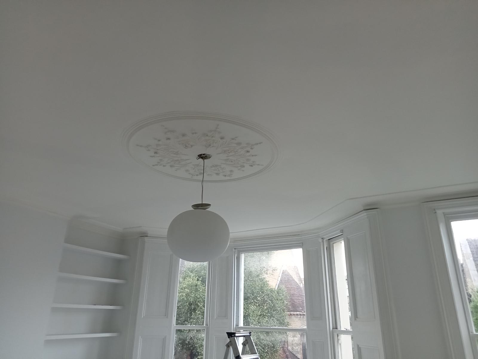 spray painting Parson's Green, SW6